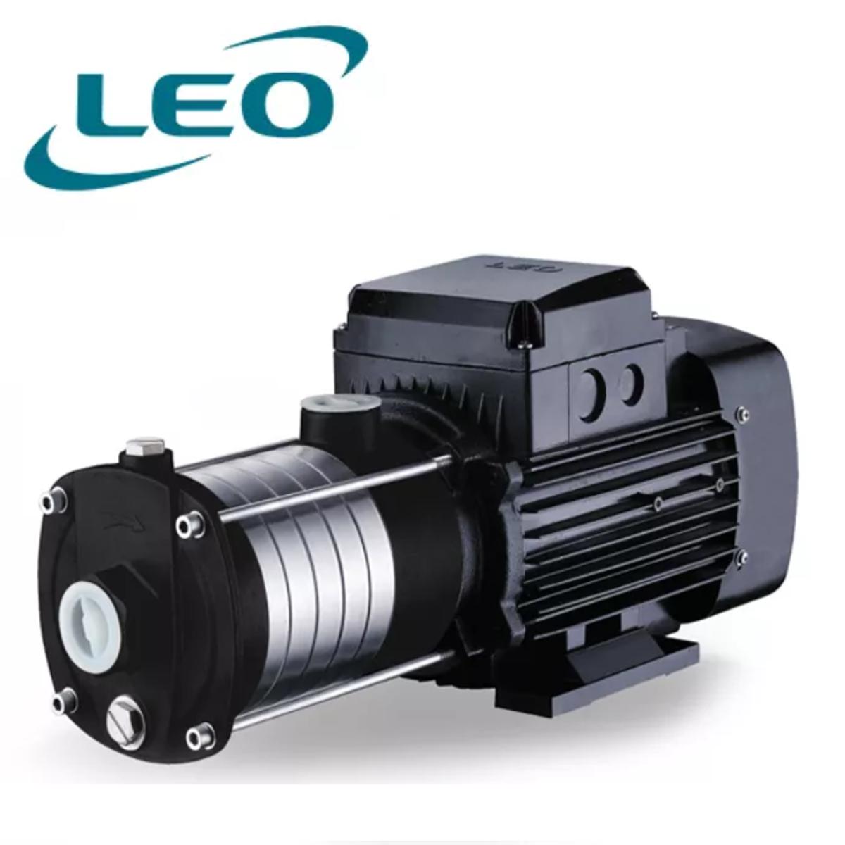LEO - ECH10-50 - 2200W - 3.0 HP - Stainless Steel Multistage Centrifugal Pump- 380V~400V THREE PHASE- SIZE:- 1 1-2" X 1 1-4"- European STANDARD