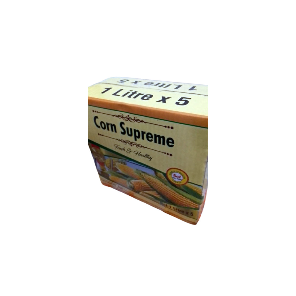 Al Karam - Corn Oil - Corn Supreme - Cooking Oil - 5L (5x1L Pouches)