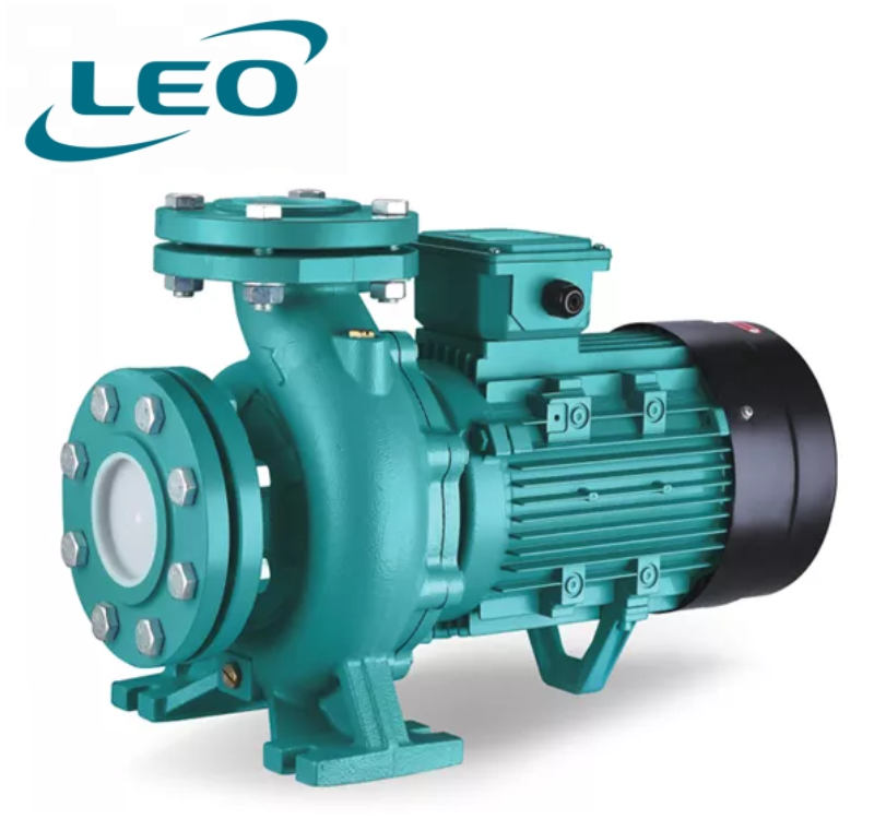 LEO - XST-40-160-40 - 4000 W - 5.5 HP - Clean Water HEAVY DUTY Centrifugal Pump With FLANGES - 380V~400V THREE PHASE - SIZE :- 2 1-2" x 1 1-2 " - European STANDARD