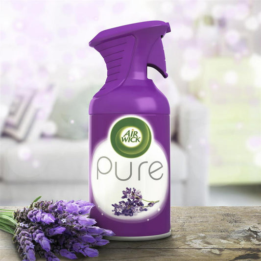 Airwick - Pure - Air Freshener - Purple Lavender - 250Ml - Aerosol Spray