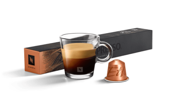 Nespresso - Master Origins - Ethiopia - Coffee Capsule - Sleeve Of 10