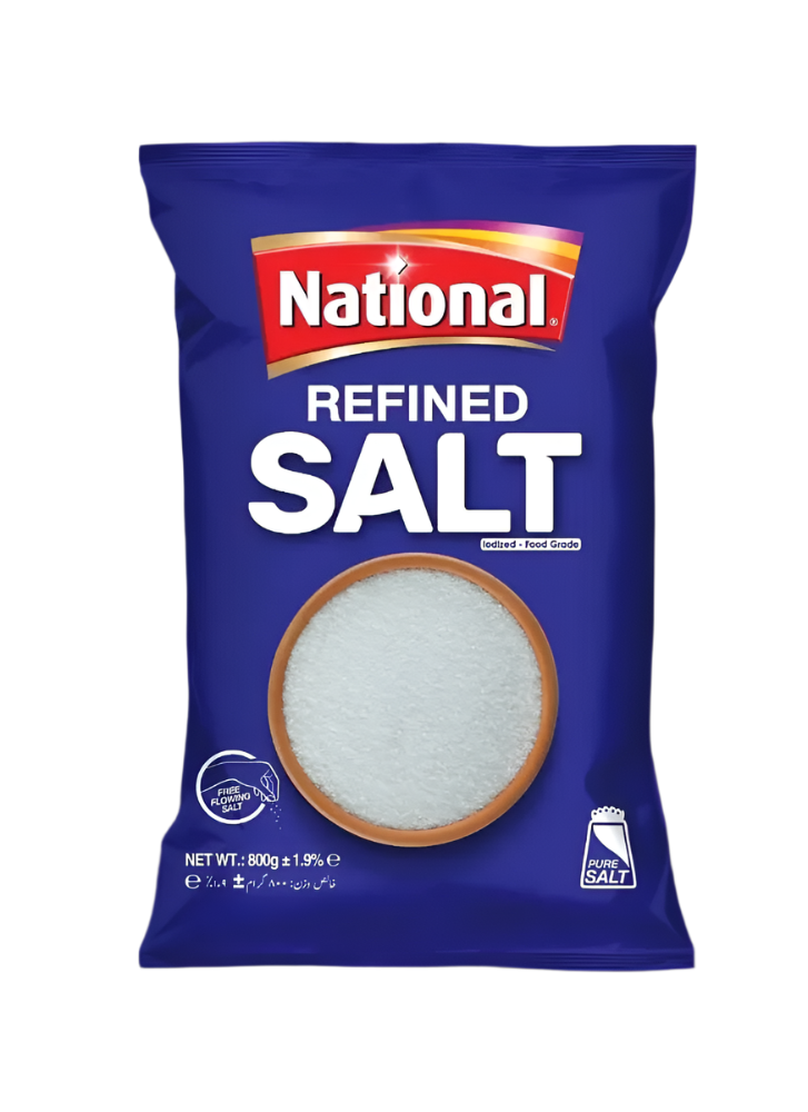 National Foods - Refined Salt 800G x24 ct