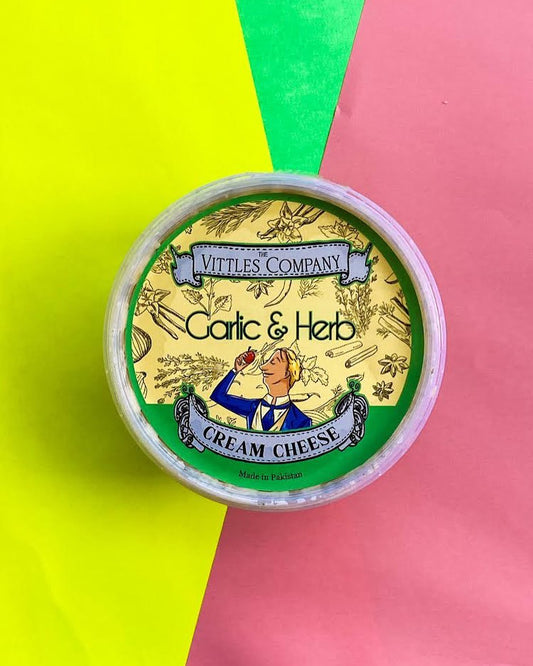 The Vittles Company - Garlic & Herb - Cream Cheese - 1 KG TUB