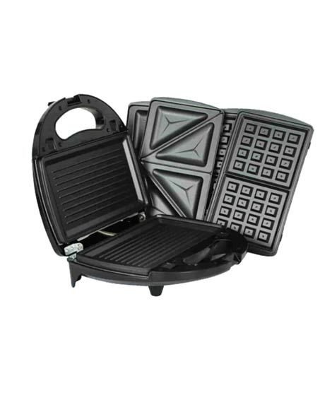 Gaba National (GNE) - Sandwich Maker Black - GNE-6192/21