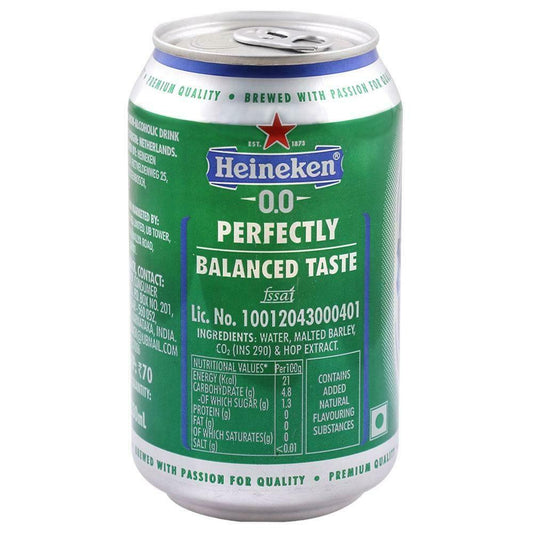 Heineken - Non Alcoholic 0.0 - Malt Drink - Original - 330ml - Pack of 24
