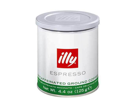 Illy - Classico Decaffeinated - Ground Espresso Coffee - Medium Roast - 125g