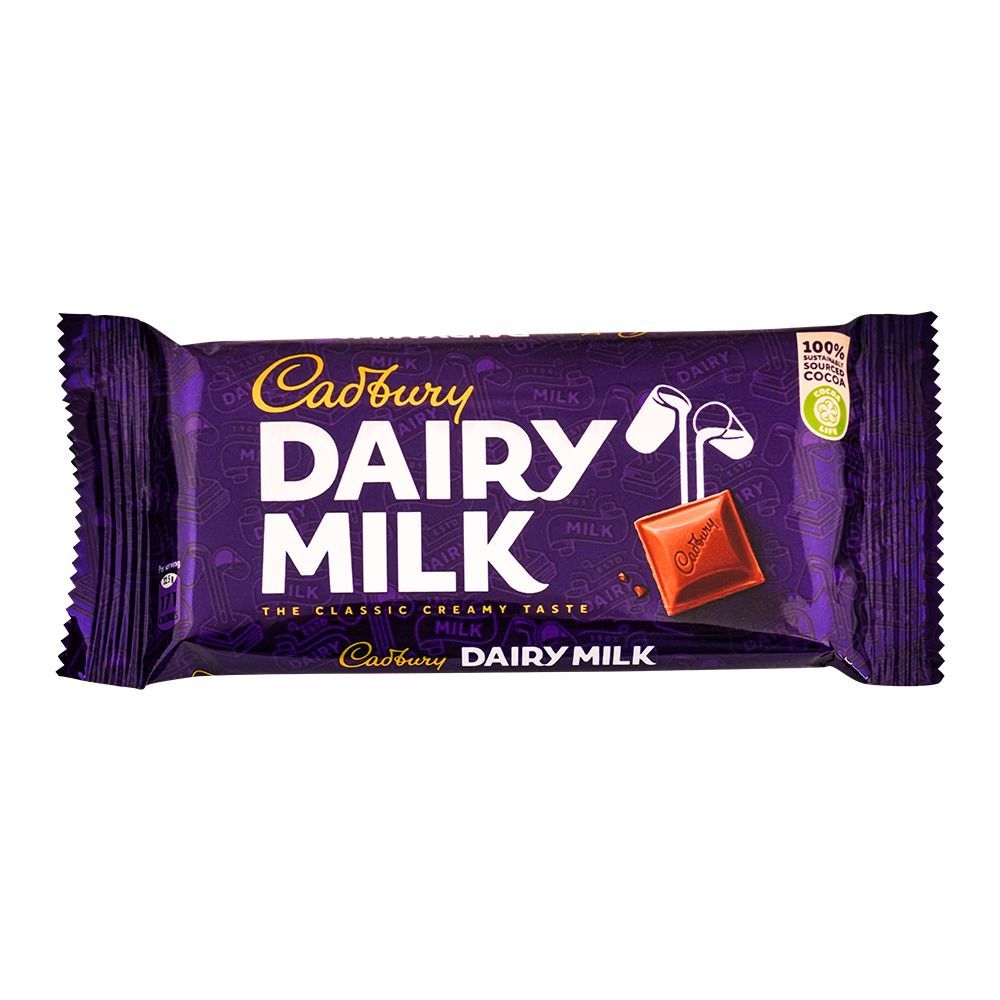 Cadbury - Dairy Milk - Chocolate Bar - 56 gm x 24 pcs