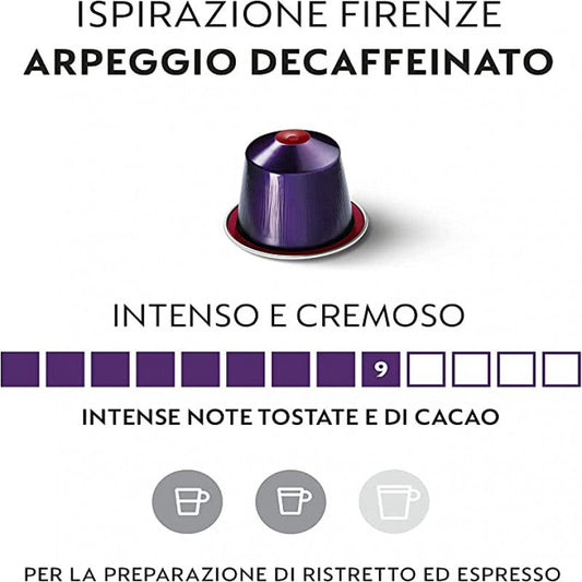 Nespresso - Ispirazione - Firenze Arpeggio - Decaf - Sleeve Of 10