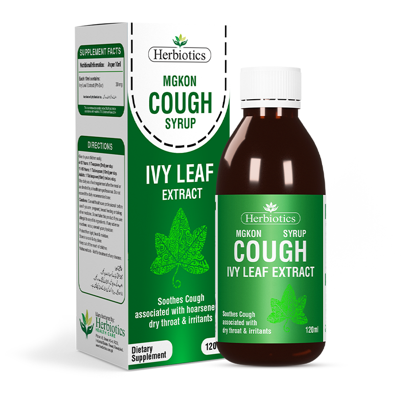 Herbiotics - Mgkon - Syrup - Standard Bottle - Cough Relief