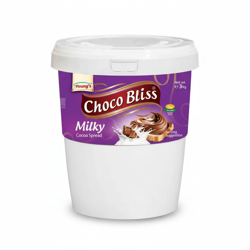 ChocoBliss - Milky Spread Bucket - 3kg - Filling & Frosting - Pack of 2