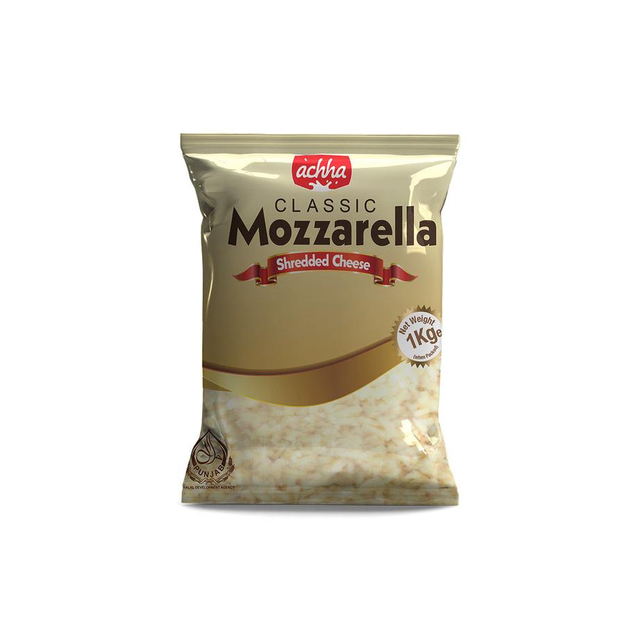 ACHHA - Classic Mozzarella Shredded - 1 Kg