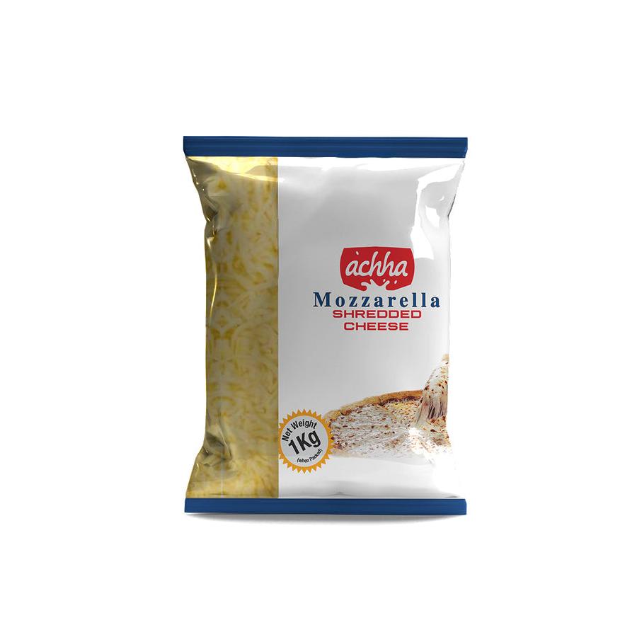ACHHA - Achha Mozzarella Shredded - 1 Kg