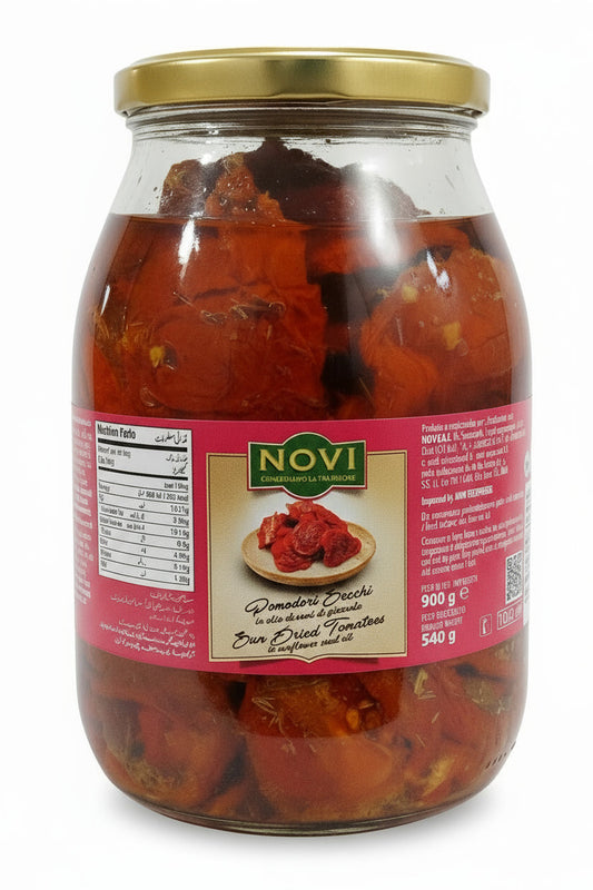 Novi - Sundried Tomatoes In Oil - 900g (DW: 540g)