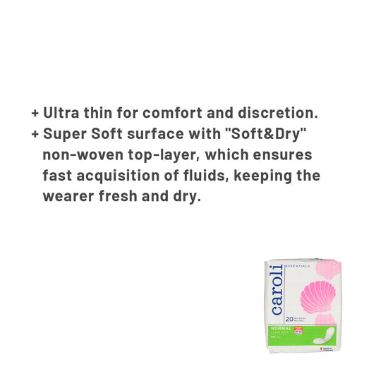 Caroli Maxi Sanitary Pads - Maxi Normal - 90 x 225 mm-20 pcs