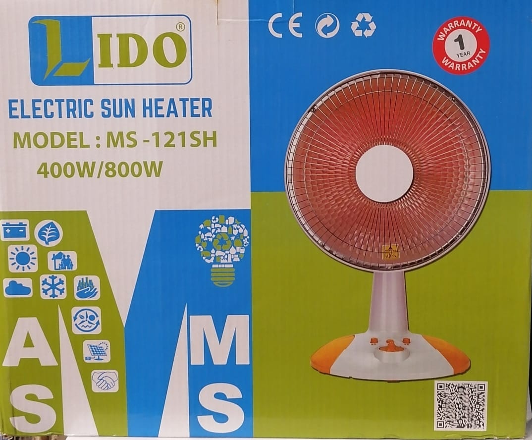Lido - Table Top Heater - 800W - MS-121SH-No Warranty