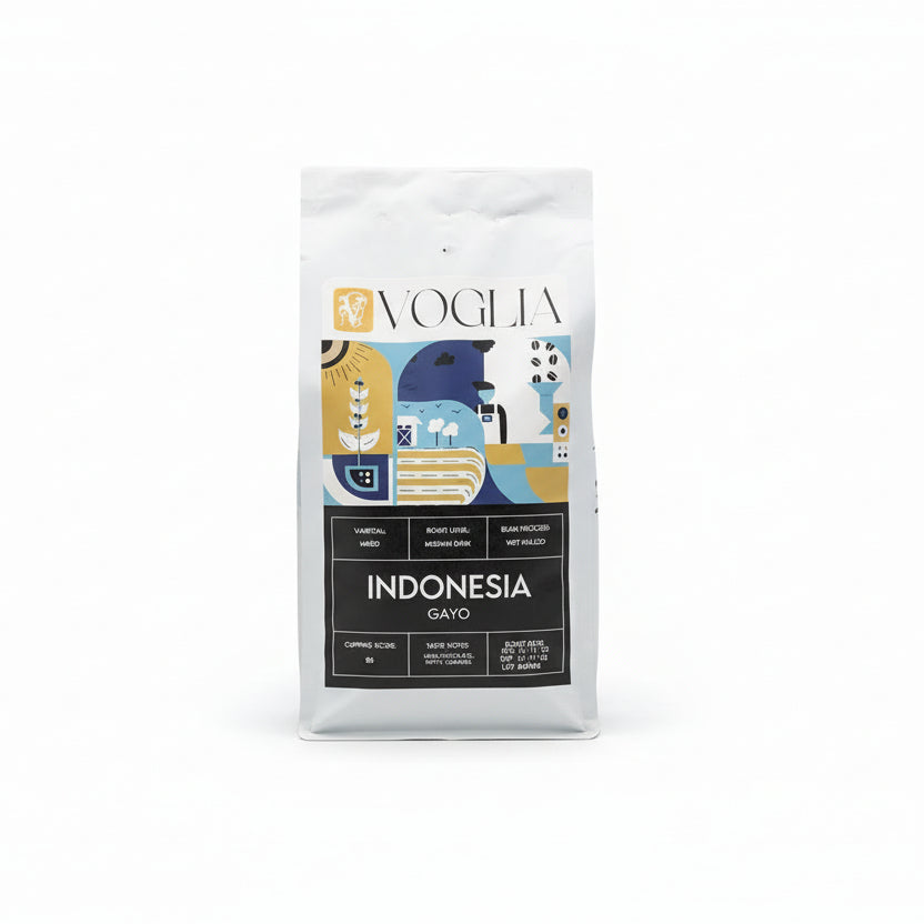 Voglia - Indonesia - Aceh Gayo - 1 kg - Medium To Dark Roast