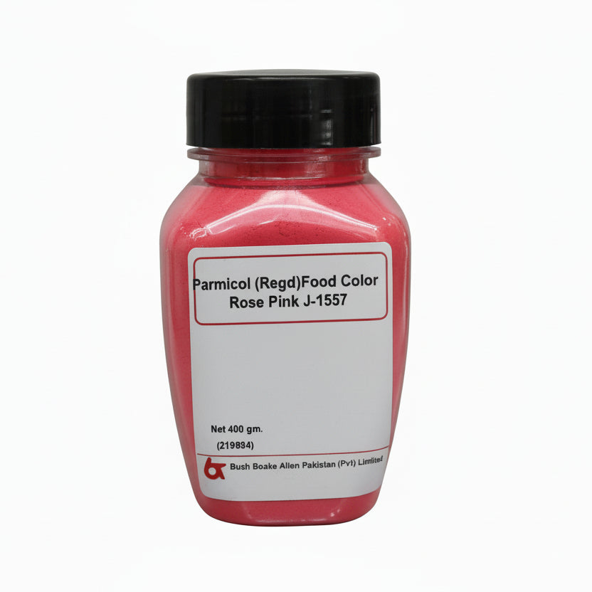 Bush Boake Allen - Rose Pink J1557 -Water Soluble Permitted Food Colour - 400 gm