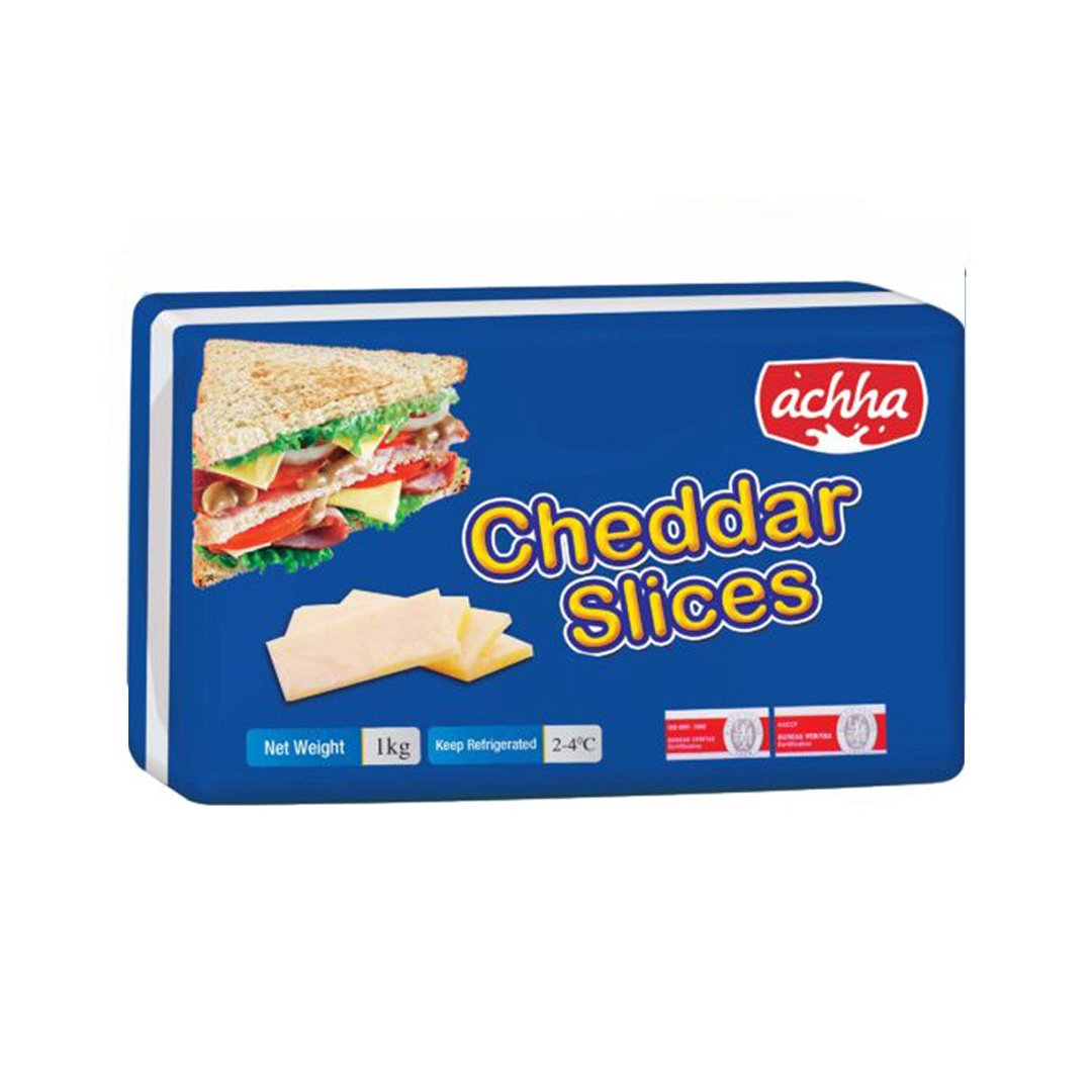ACHHA - Cheddar Cheese Slice - 1 KG