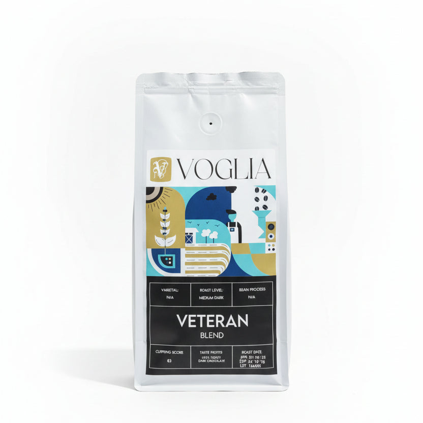 Voglia - Veteran - 1 kg - Medium To Dark Roast