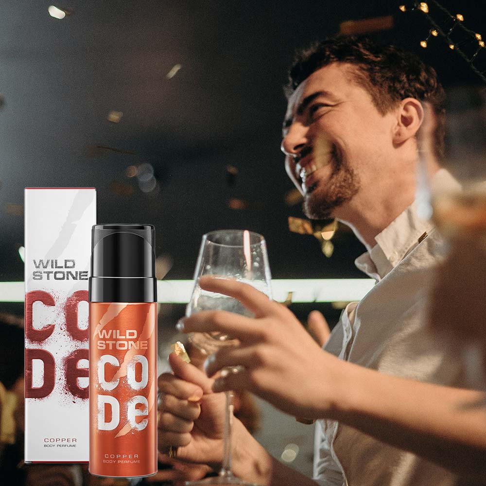 Wild Stone - Code - Copper - Perfume Body Spray - For Men - 120 ml