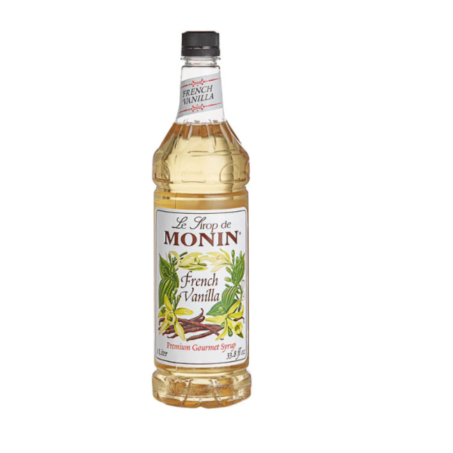 Monin - French Vanilla Syrup - 1 Liter - Le Sirop De Monin