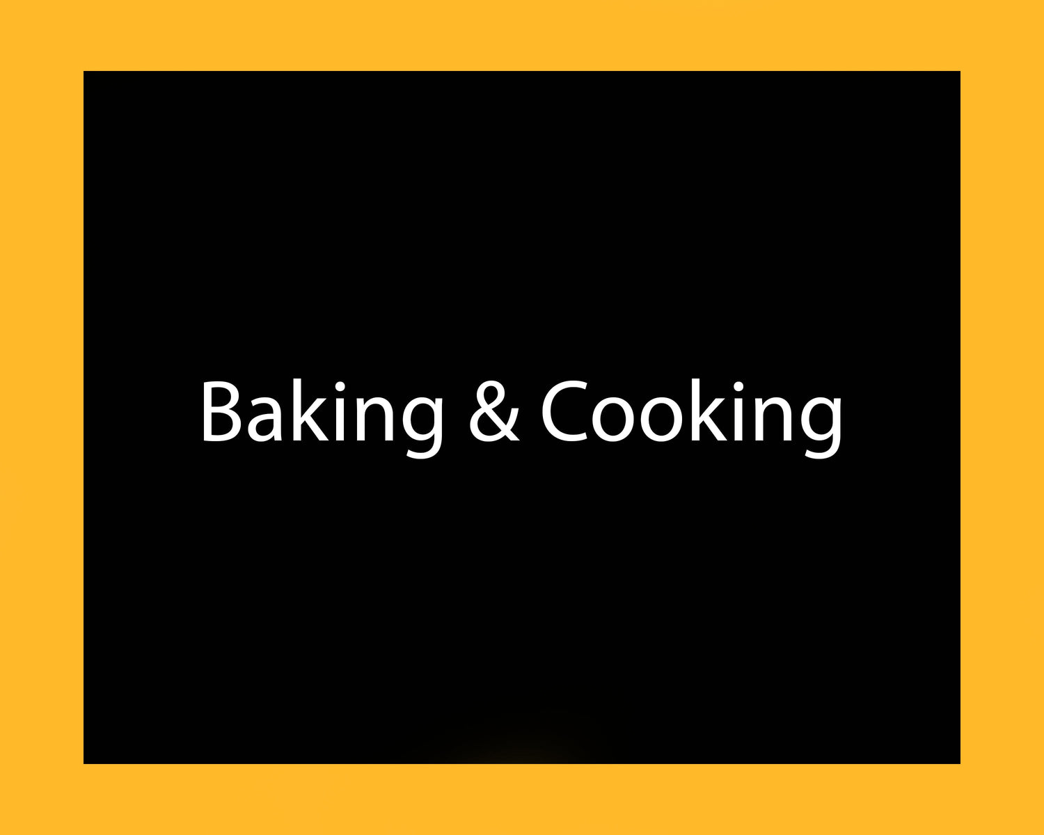 Baking & Cooking
