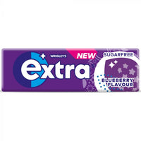 EXTRA - Blueberry - Bubble Sugar Free Chewing Gum - 30 Packs (10 Pellets each)