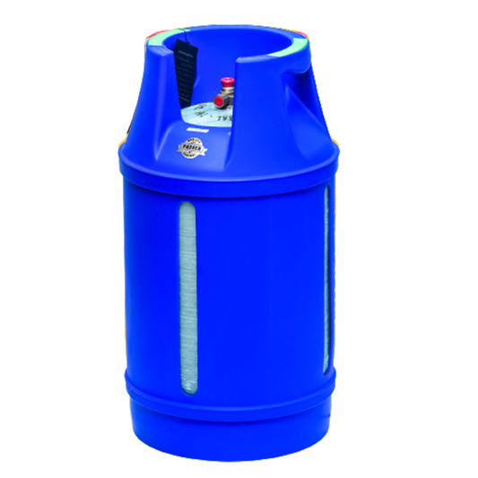WAA technologies - Global - LPG Composite Cylinder - 10Kg - 22mm - Cerulean Blue