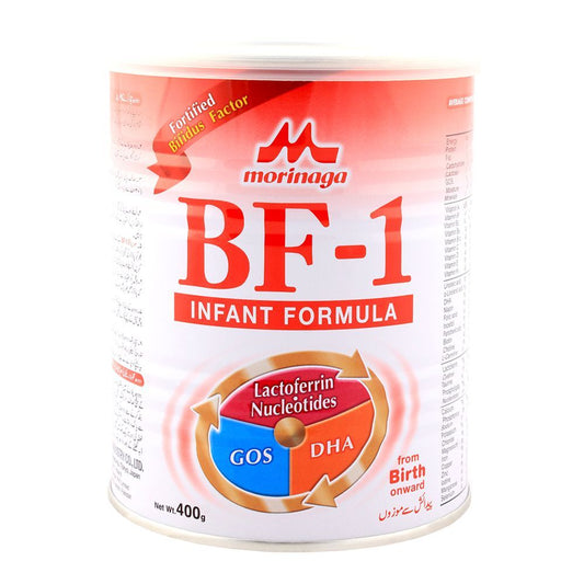 Morinaga - BF-1 - Milk Powder -400G - Infant Formula - Stage 1
