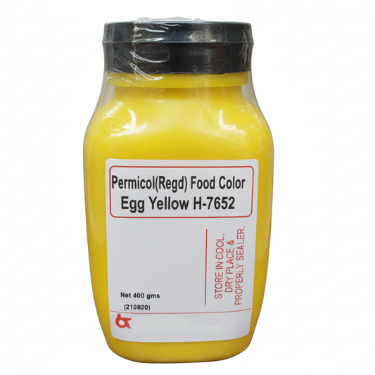 Bush Boake Allen - Egg Yellow H7652 -Water Soluble Permitted Food Colour - 400g