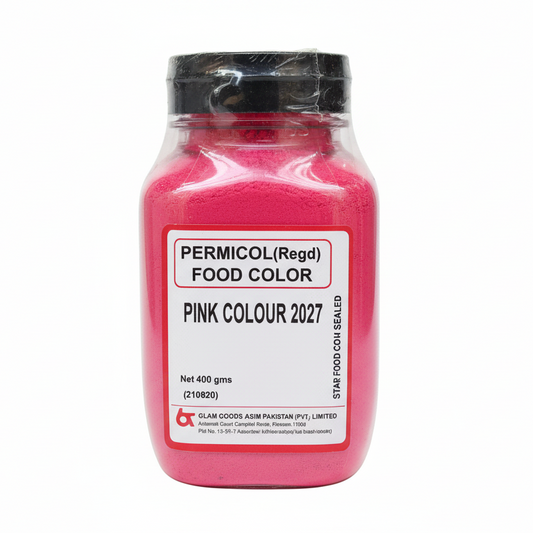 Bush Boake Allen - Pink Colour 2027 -Water Soluble Permitted Food Colour - 400g