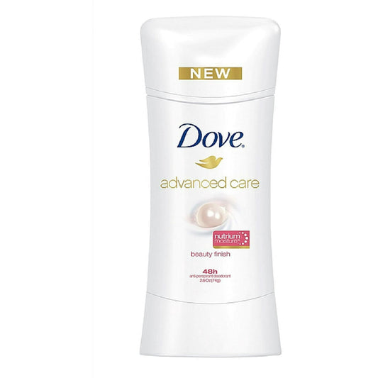 Dove - Advanced Care - Anti-Perspirant - Deodorant Stick - Beauty Finish - 2.6 oz (76gm)