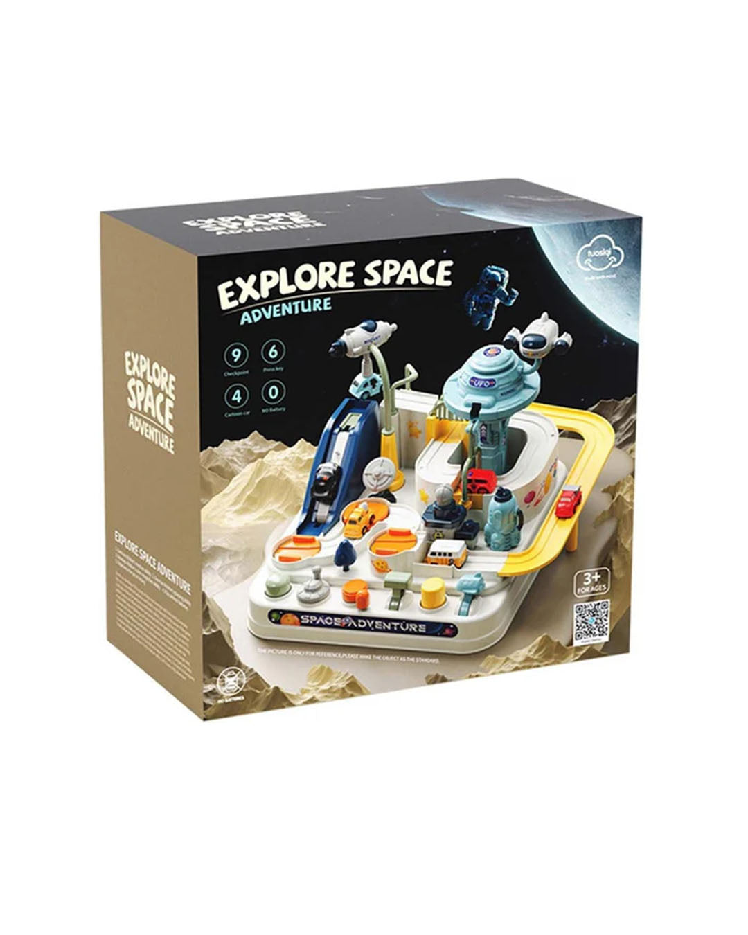 Explore Space Car Adventure Race Track