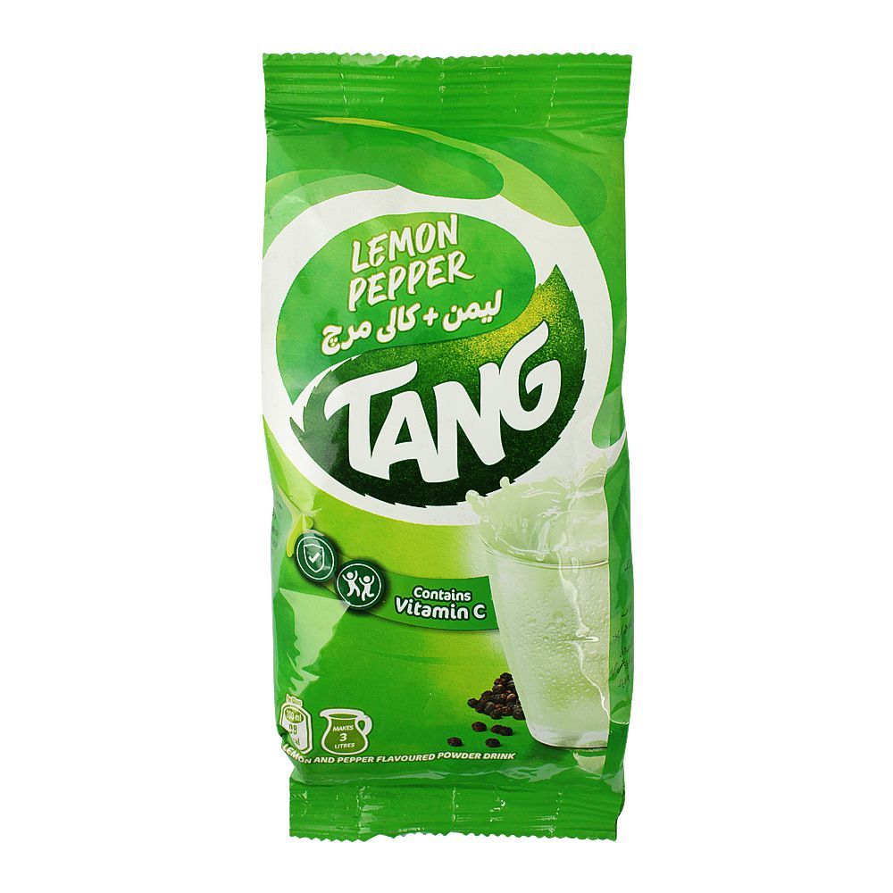 Tang Lemon Pepper - Powdered Drink Mix - 375 gm - Local - 4 Pack