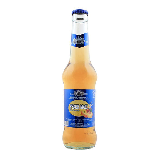 Muree Brewery Peach - Malt - Non-Alcohol - 250 ML - 24 Bottles