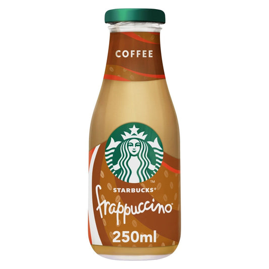 Starbucks Frappuccino - Sweet Creamy Coffee - Coffee Drink Bottle 250ml  - Best Before 12-12-22