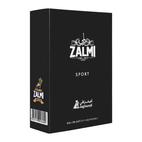 Asgharali - Zalmi - Sport - Eau De Parfum - Black - Fragrance - For Men - 50ml