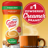 Nestle - Coffee Mate - Powder Coffee Creamer - Zero Sugar - Sugar Free - Hazelnut - 10.2 oz (289g)