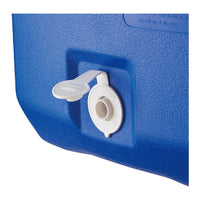 Coleman - 48 Quart Cooler, Portable Ice Box for Camping, Drinks & Picnics, Blue