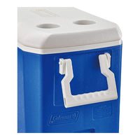 Coleman - 48 Quart Cooler, Portable Ice Box for Camping, Drinks & Picnics, Blue