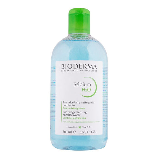 BIODERMA - Sebium H2O - Purifying Cleansing Micellar Water - 500ML