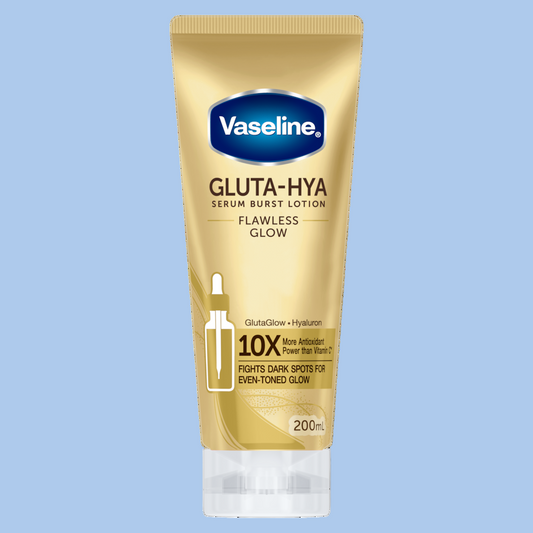 Vaseline - GLUTA-HYA - FLAWLESS GLOW - SERUM BRUST UV LOTION - (1X12) 300ml