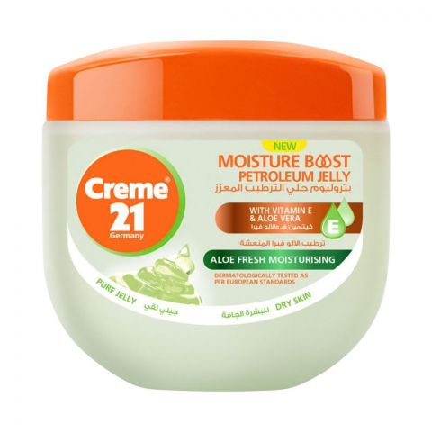 Creme 21 - Moisture Boost Aloe Fresh Moisturizing Petroleum Jelly - 300ml