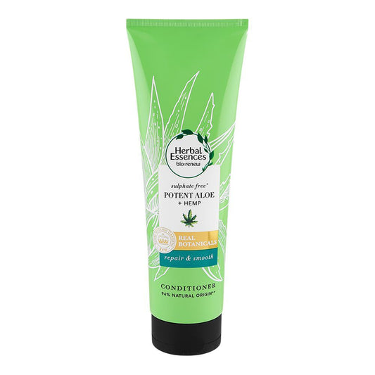 Herbal Essences - Bio Renew - POTENT ALOE + HEMP - CONDITIONER - ( 1X6 ) 275ml