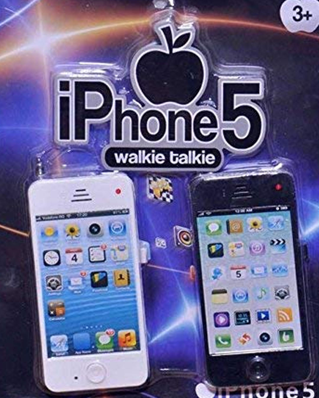 Walkie Talkie Black & White iPhone Style Toy Set