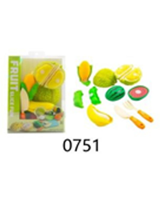 Fruit Vegetable Cutting Playset Fun for kids