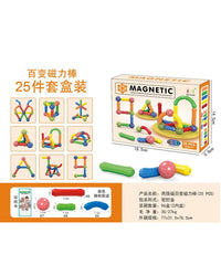 Magnetic Rod 64 Pcs Building Blocks Toy for Kids