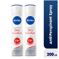 Nivea - Dry Comfort - 72H - For Women - Deodorant - Spray - 150 ML