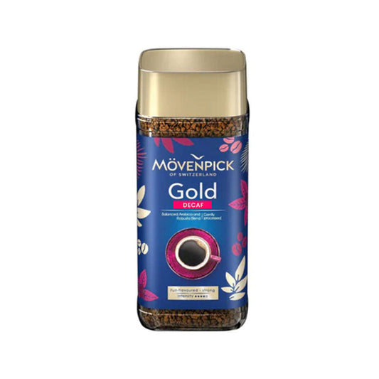MOVENPICK - GOLD DECAF COFFEE - 100 g - Crtn / 24 Each