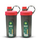 Gear Sports Water Bottle Small Pack of 2 Red (850ml)